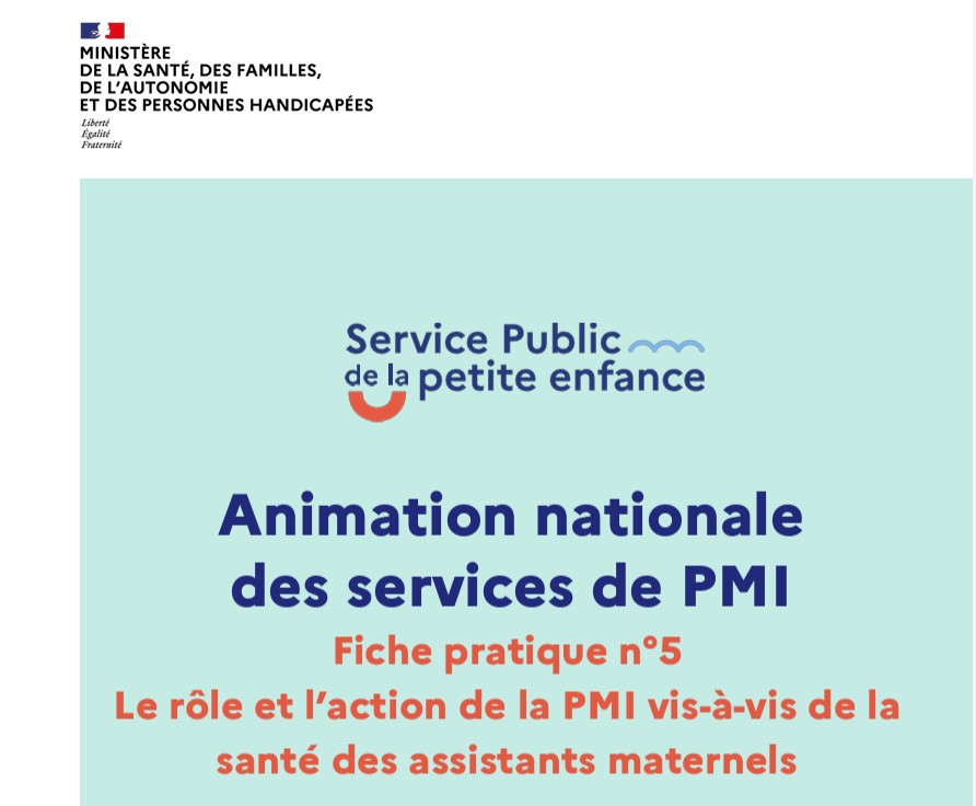 PMI et santé des assistants maternels : rôle, missions et limites